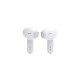 JBL Wave Flex True Wireless Ear-Buds Headphones IP54, Touch (Λευκό)