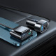 Joyroom JR-CL05 Smart Car Charger Φορτιστής Αυτοκινήτου 5x USB 6.2 A με προέκταση 1.5m (Μαύρο)