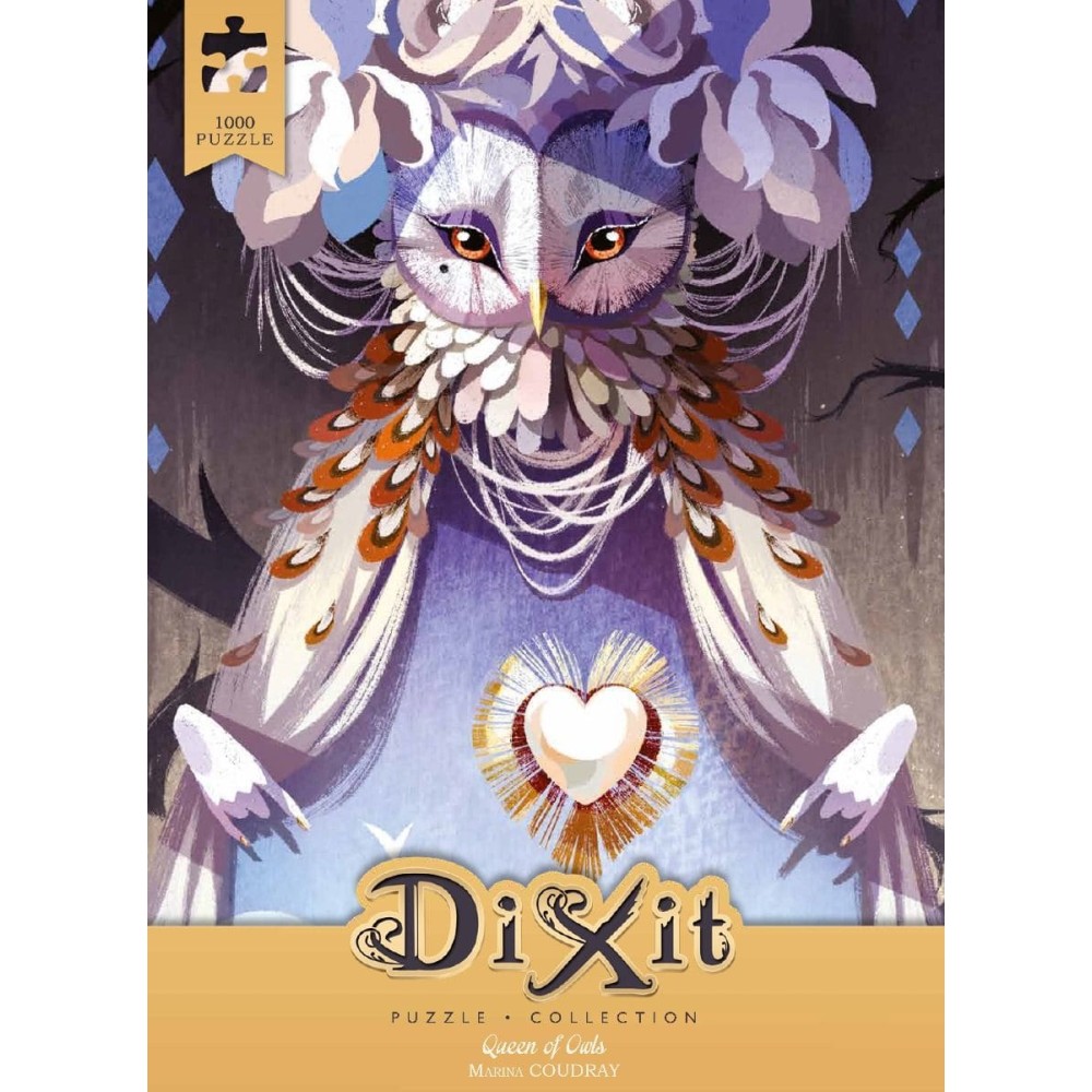 Κάισσα Dixit Παζλ 1000 κομματιών Queen of Owls (KA114544)