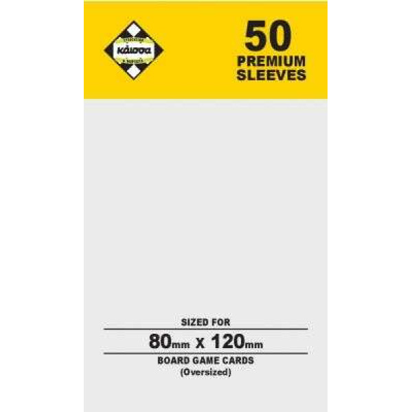 Kάισσα Premium Sleeves 80x120mm 80M 50τμχ (KA112387)