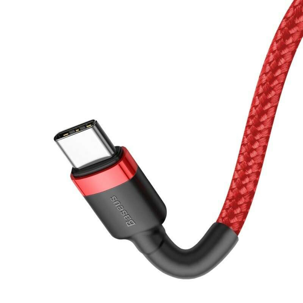 Καλώδιο Φόρτισης Baseus USB Type-C σε USB Type-C CATKLF-G09 1m (Κόκκινο)