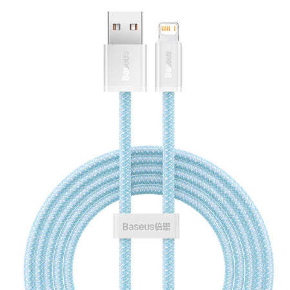 Καλώδιο Baseus Dynamic USB σε Lightning, 2.4A, 1m (Μπλε)  