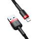 Καλώδιο Φόρτισης Baseus  Cafule USB Lightning Cable 1.5A 2m (Μαύρο - Κόκκινο)