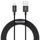 Καλώδιο Φόρτισης  Baseus Superior Series USB σε iP 2.4A 1m (Μαύρο)