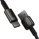 Καλώδιο Φόρτισης Baseus Tungsten Gold Cable USB σε Type-C 66W 2m (Μαύρο)