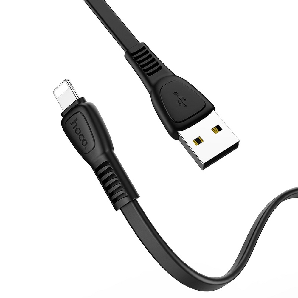 Καλώδιο Φόρτισης / Δεδομένων Hoco X40 USB σε Lightning 2.4A 1m (Μαύρο)