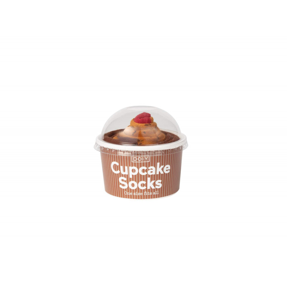 Κάλτσες DOIY Cupcake Σοκολάτα - One Size