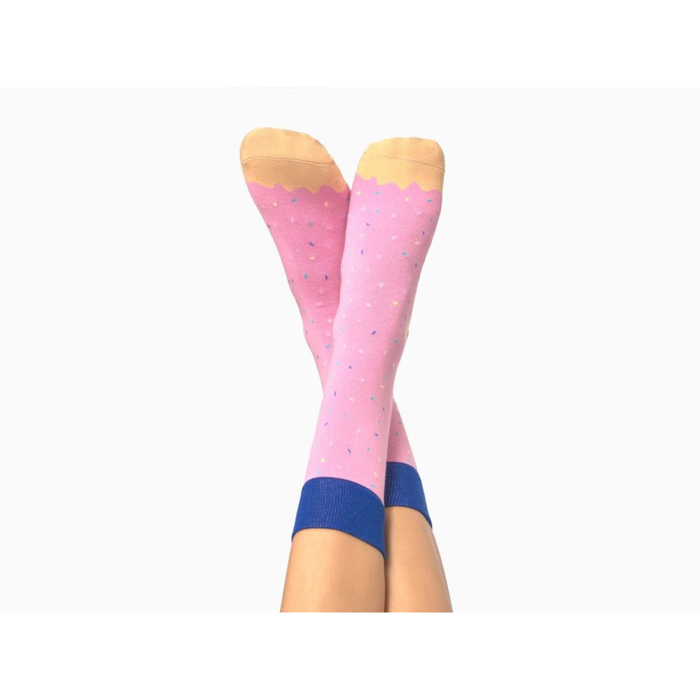 Κάλτσες DOIY Ντόνατ Φούξια - One Size