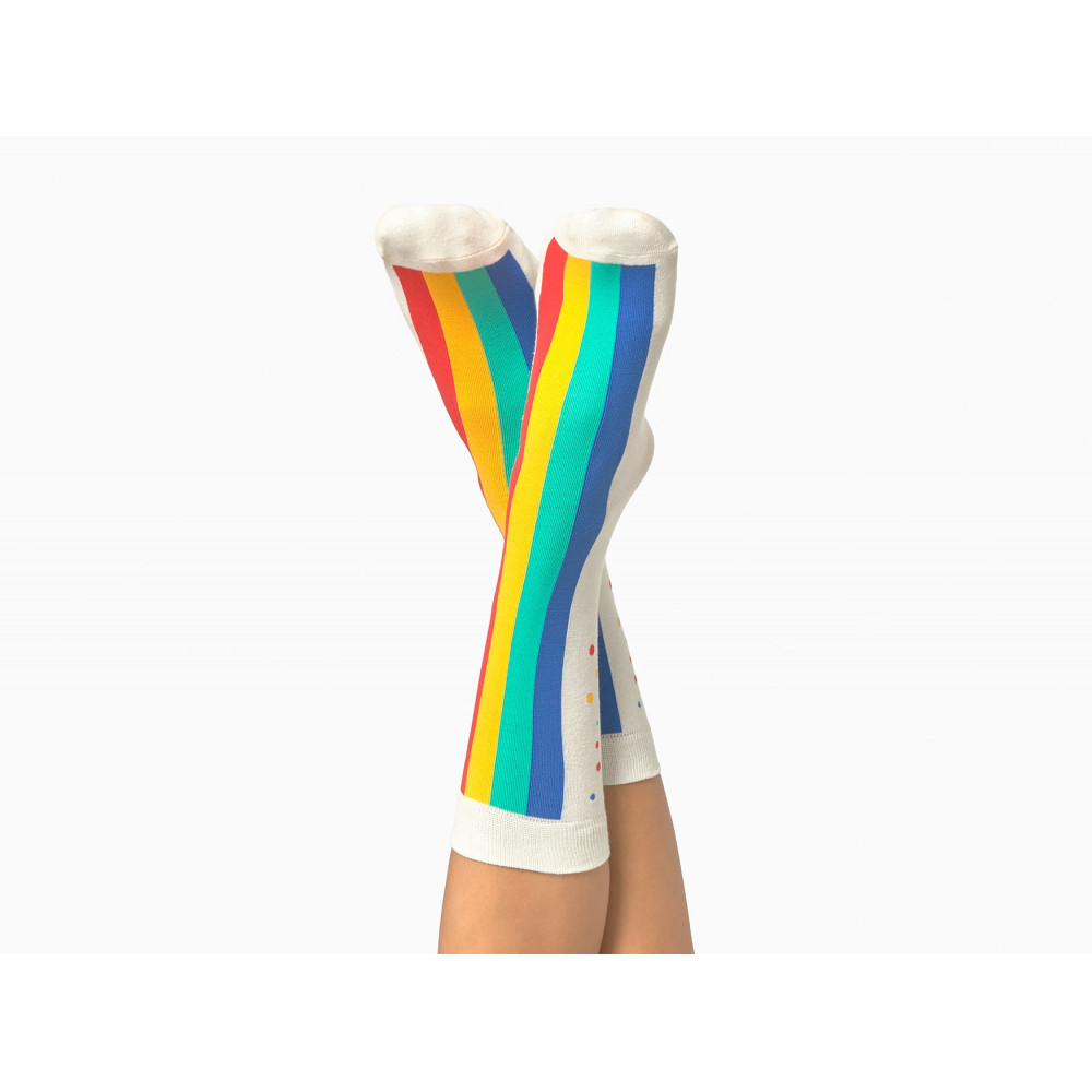 Κάλτσες DOIY Κέικ Rainbow - One Size