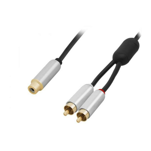 Καλώδιο RCA Θηλυκό σε 2xRCA Αρσενικά F/M Blow 91-231# 15cm