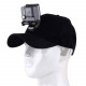 Καπέλο Puluz PU195 Baseball με βάση J-Hook για Action Camera / GoPro (Μαύρο)