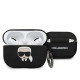 Karl Lagerfeld KLACAPSILGLBK Θήκη για Apple Airpods Pro (Μαύρο)