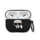 Karl Lagerfeld KLACAPSILGLBK Θήκη για Apple Airpods Pro (Μαύρο)