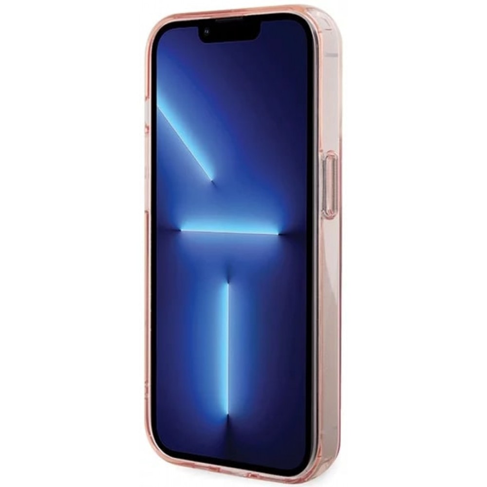 Karl Lagerfeld Ringstand Magsafe Θήκη για Apple iPhone 15 Pro (Ροζ)