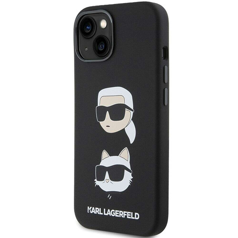 Karl Lagerfeld Silicone KC Θήκη για Apple iPhone 15 (Μαύρο)