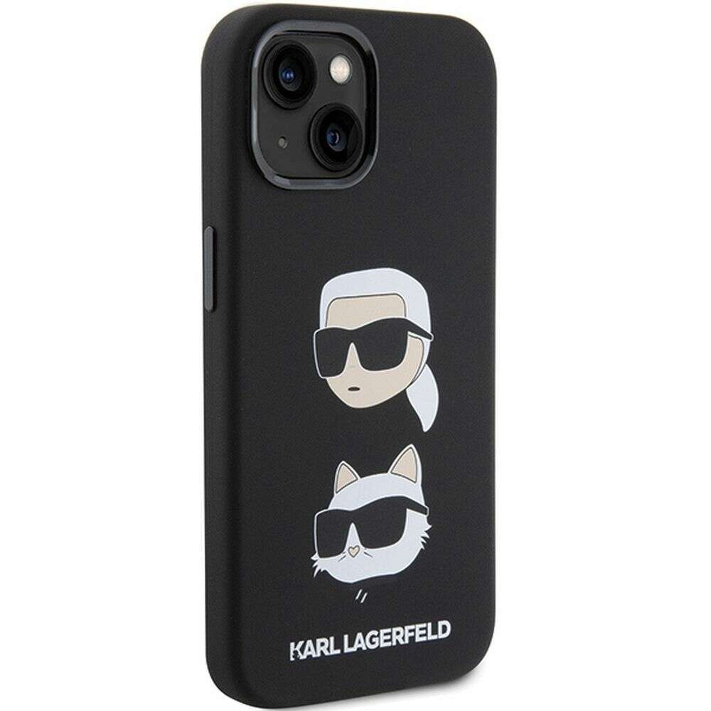 Karl Lagerfeld Silicone KC Θήκη για Apple iPhone 15 (Μαύρο)