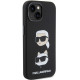 Karl Lagerfeld Silicone KC Θήκη για Apple iPhone 15 Pro (Μαύρο)