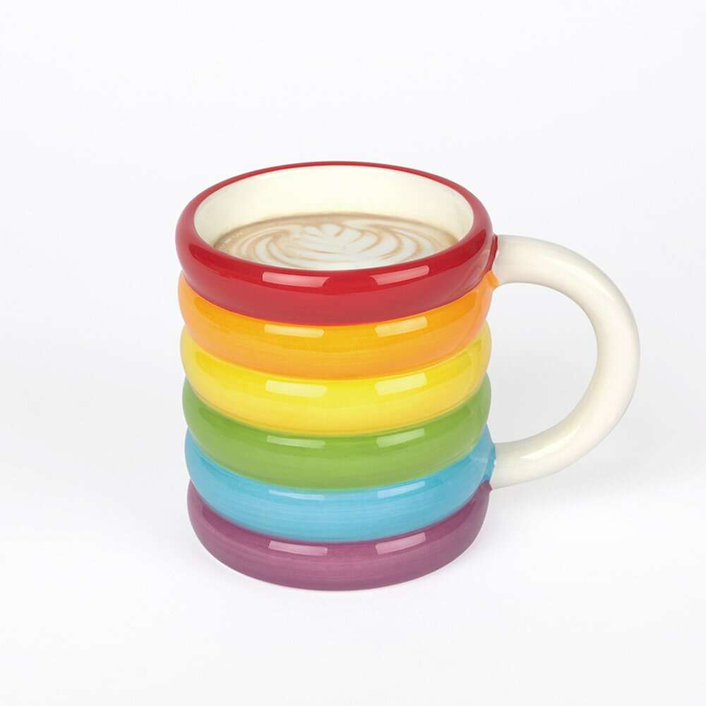 Κεραμική κούπα DOIY Rainbow Mug