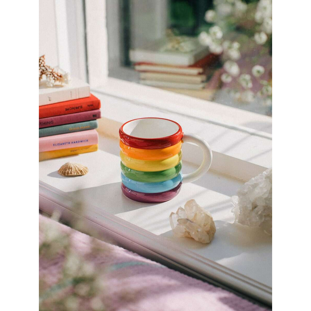 Κεραμική κούπα DOIY Rainbow Mug