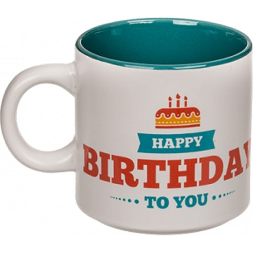 Κεραμική Κούπα Ηappy Birthday to you (Cake Πράσινο)