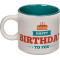 Κεραμική Κούπα Ηappy Birthday to you (Cake Πράσινο)