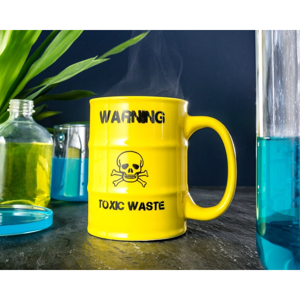Κεραμική κούπα Toxic Waste (Κίτρινο)
