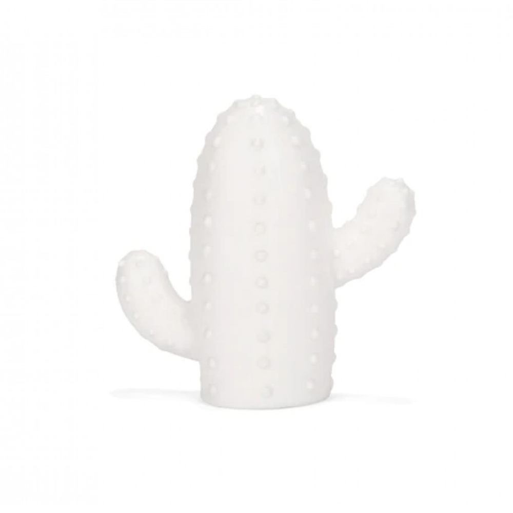 Kikkerland Μικρό Φωτιστικό Small Cactus LED Light (Λευκό)