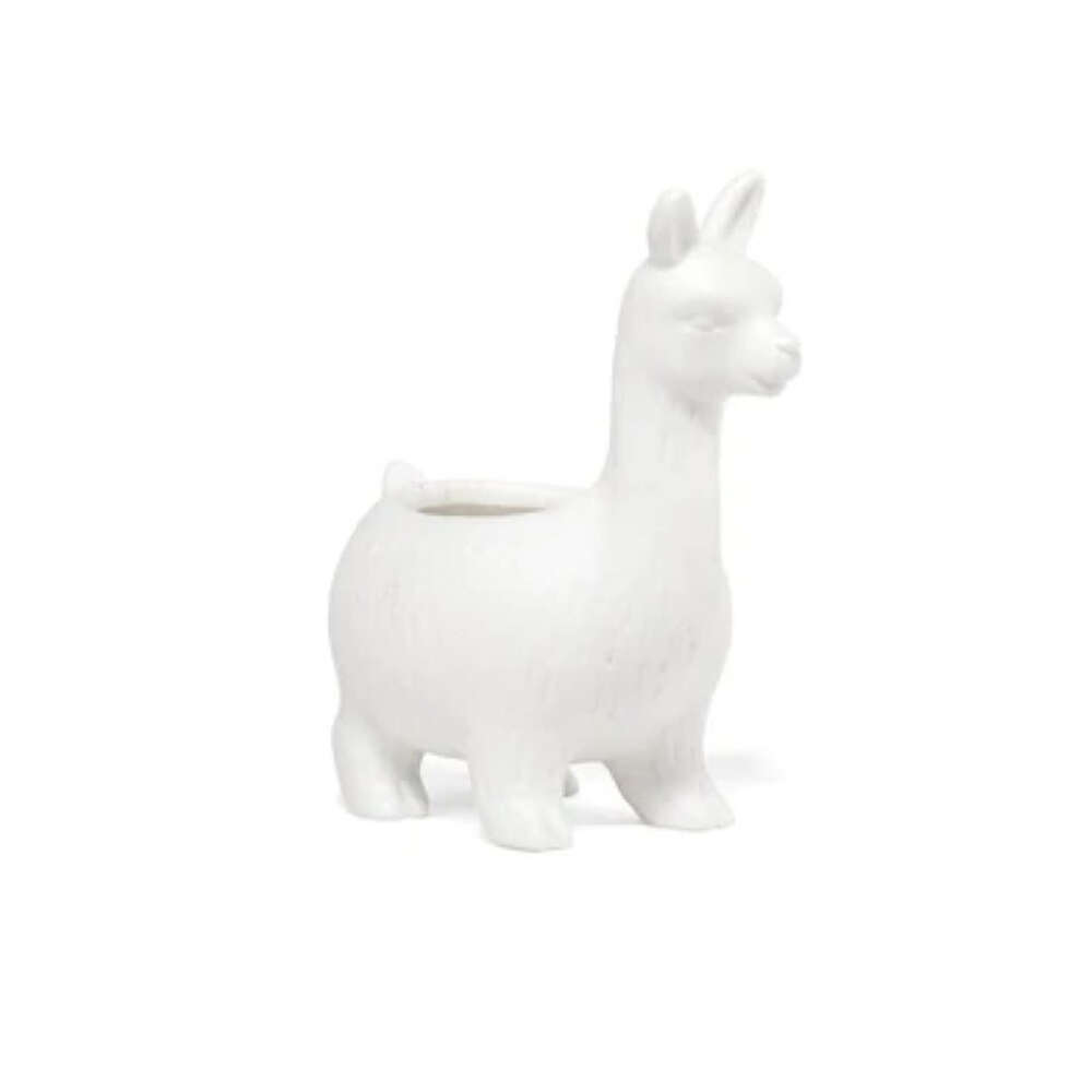 Kikkerland Κεραμικό Κασπώ Lloyd the Llama Planter 