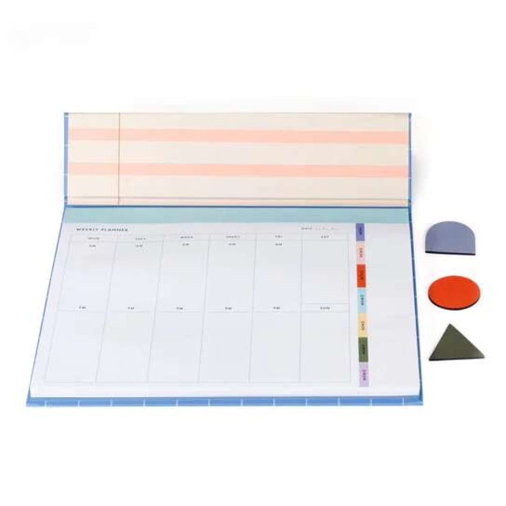 Kikkerland Magnetic Weekly Planner Μαγνητικό Εβδομαδιαίο Ημερολόγιο (22 x 1,6 x 28 cm)