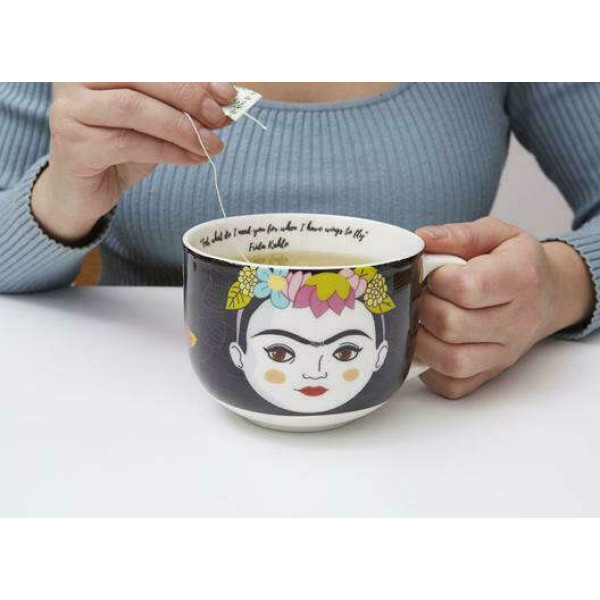 Kikkerland Πορσελάνινη Κούπα Frida Kahlo