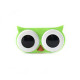 Kikkerland Θήκη Φακών Επαφής Κουκουβάγια Owl Contact Lens Case (Πράσινο)