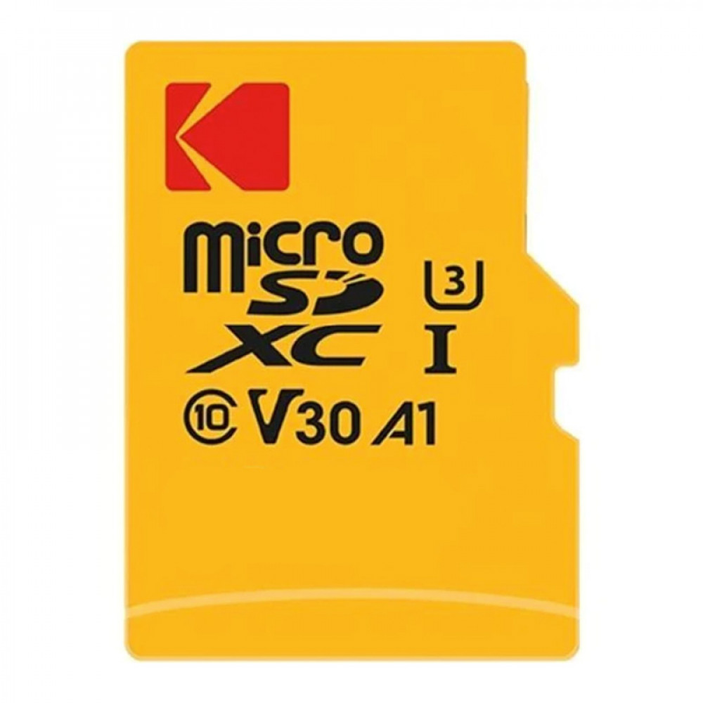 Kodak Memory Card microSDHC ULTRA Performance UHS-I U3 V30 A1 + αντάπτορας 64GB