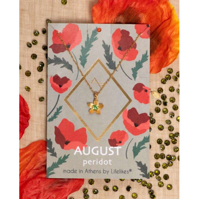 LifeLikes Κολιέ Birthstone August