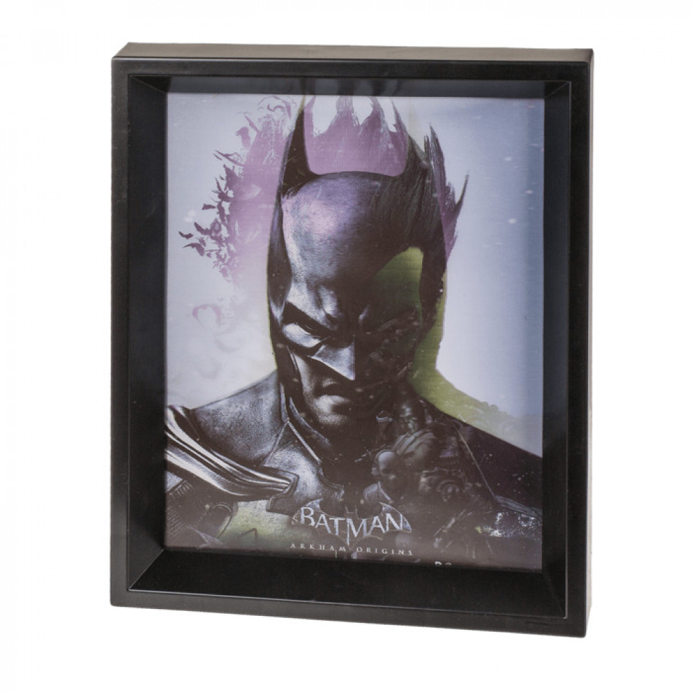 Κορνίζα ξύλινη 3D Batman - Joker (28,5 x 23 cm)