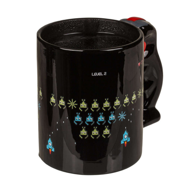 Κούπα με λαβή χειριστηρίου "Power Up" κεραμική με θερμικό εφέ 400ml