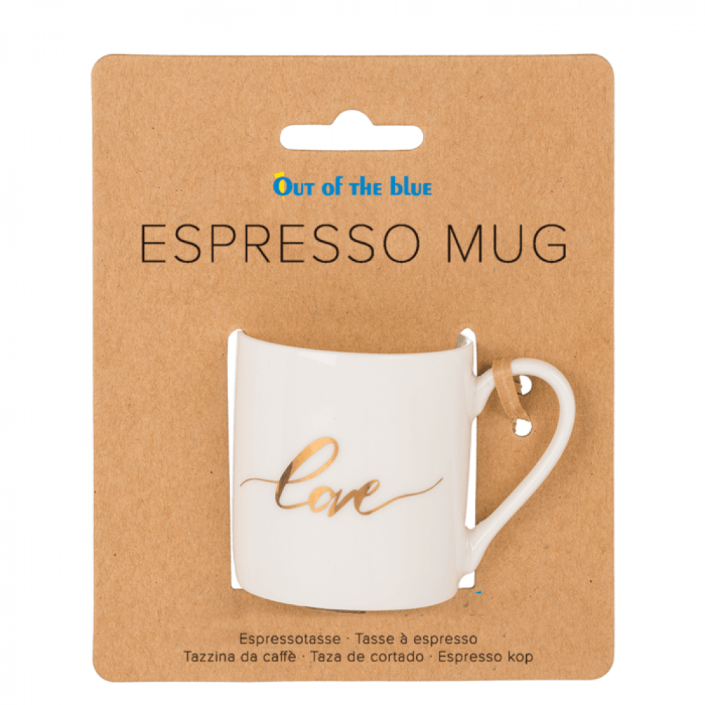 Κούπα Πορσελάνης Espresso (5 x 5.5cm) - Love