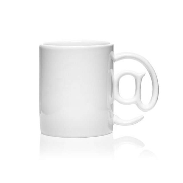 Κούπα πορσελάνης @ (παπάκι) mug (Λευκό)