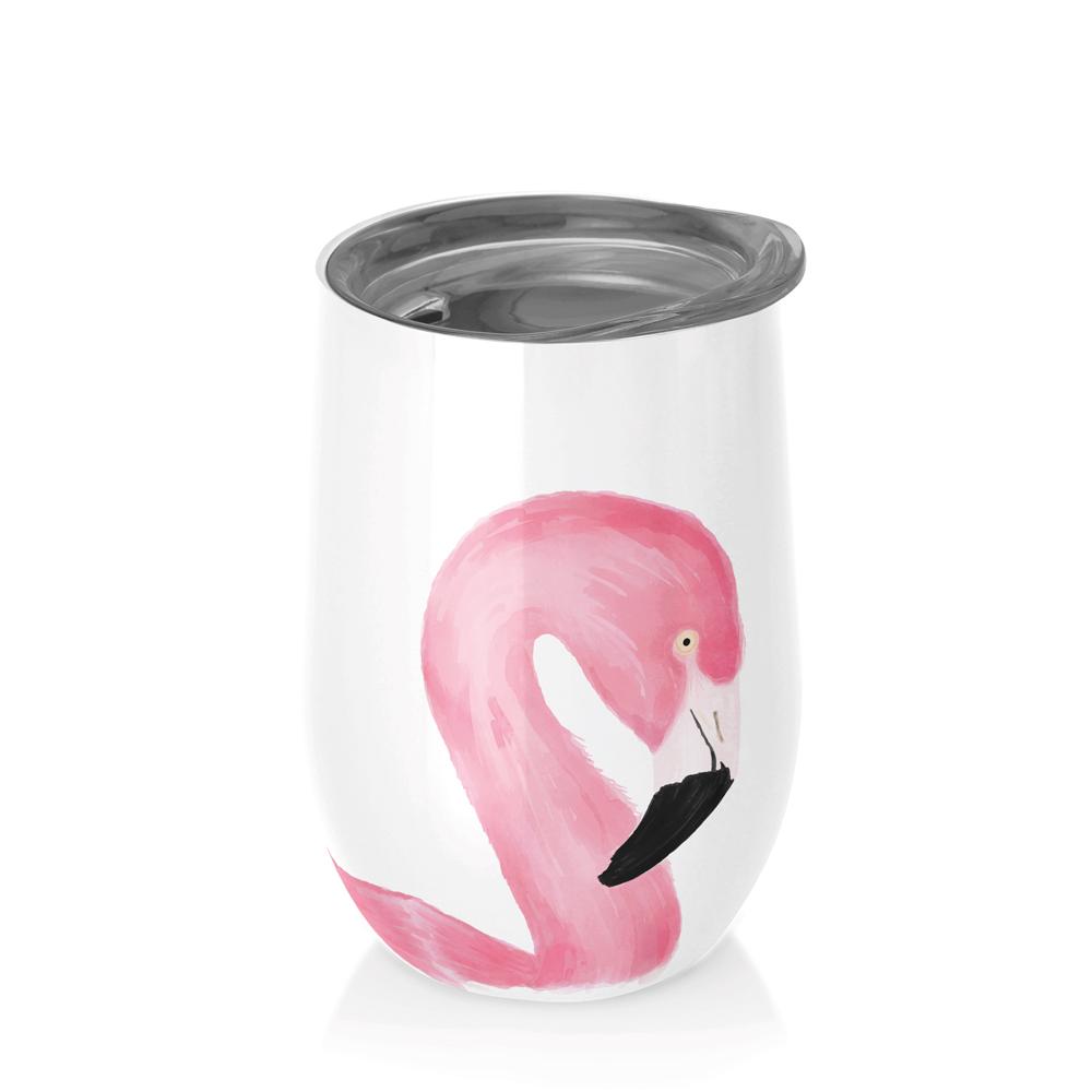 Κούπα Θερμός Chic Mic Bioloco Office Every Flamingo 420ml (BEO101)
