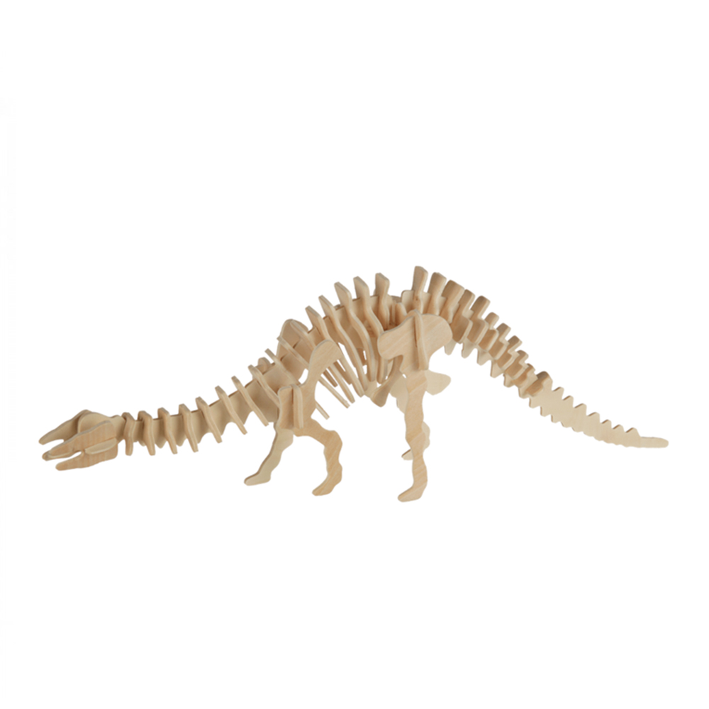 Ξύλινο 3D Παζλ Δεινόσαυρος - Απατόσαυρος