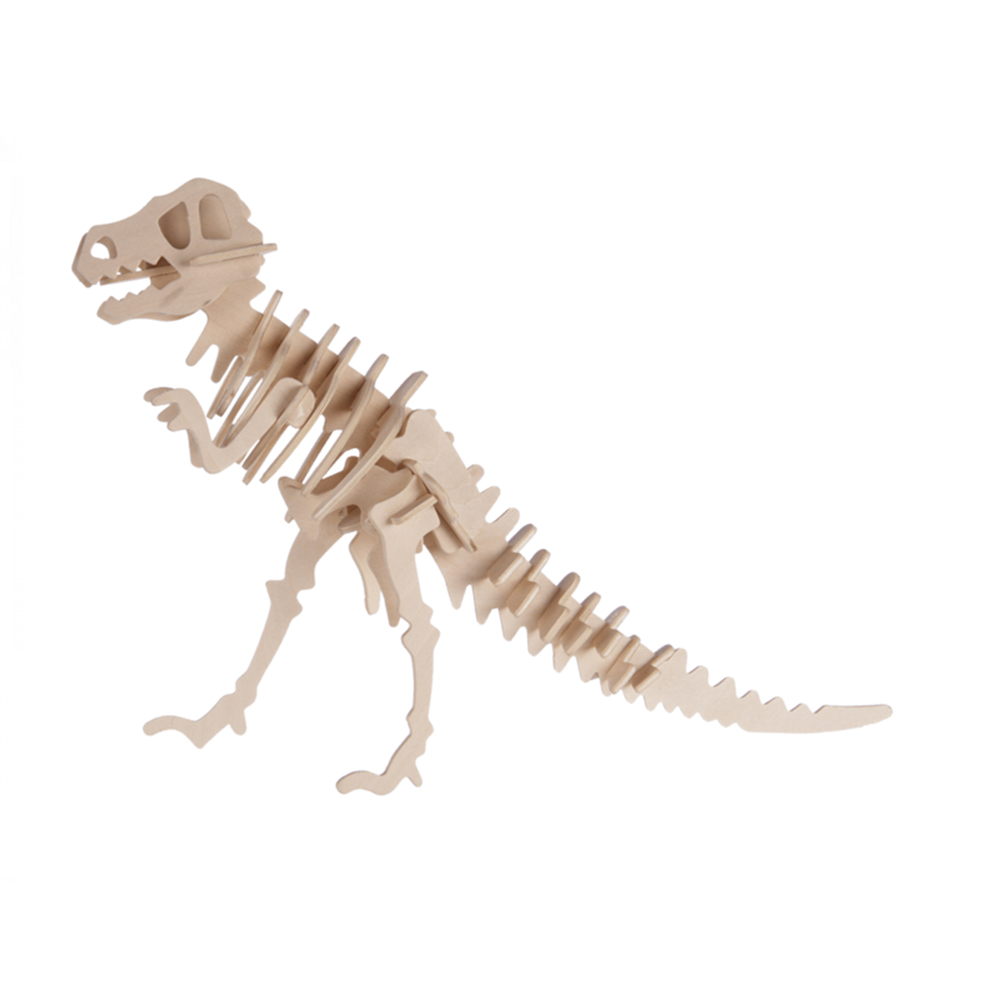 Ξύλινο 3D Παζλ Δεινόσαυρος - Τυραννόσαυρος