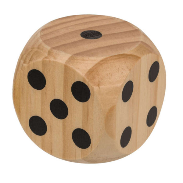 Ξύλινο ζάρι (6 x 6 cm)