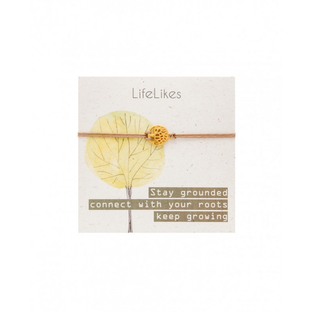LifeLikes Ευχούλες Δέντρο Ζωής - Βραχιολάκι με Μεταλλικό στοιχείο