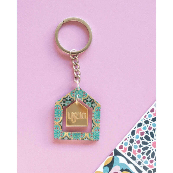 LifeLikes Γούρι Μπρελόκ Σπίτι Υγεία