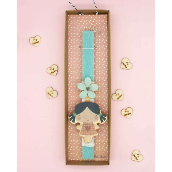 LifeLikes Λαμπάδα 'Κουκλίτσα' σε κουτί