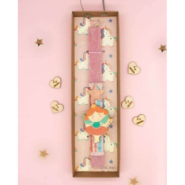 LifeLikes Λαμπάδα 'Παραμυθένια' σε κουτί