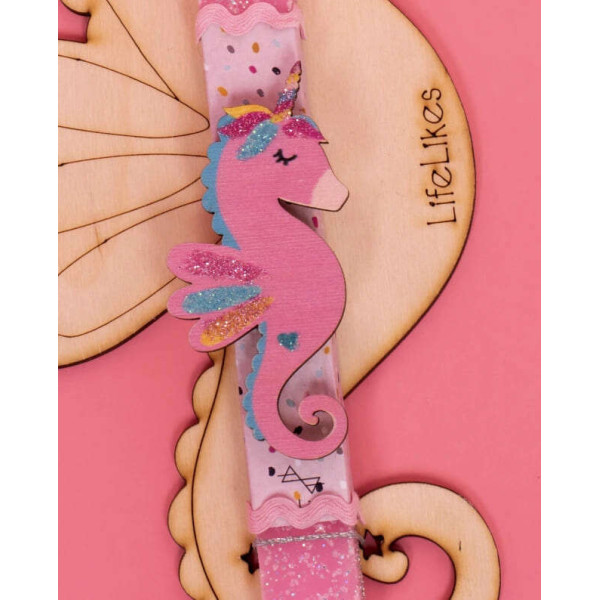 LifeLikes Λαμπάδα 'Seacorn Glitter'