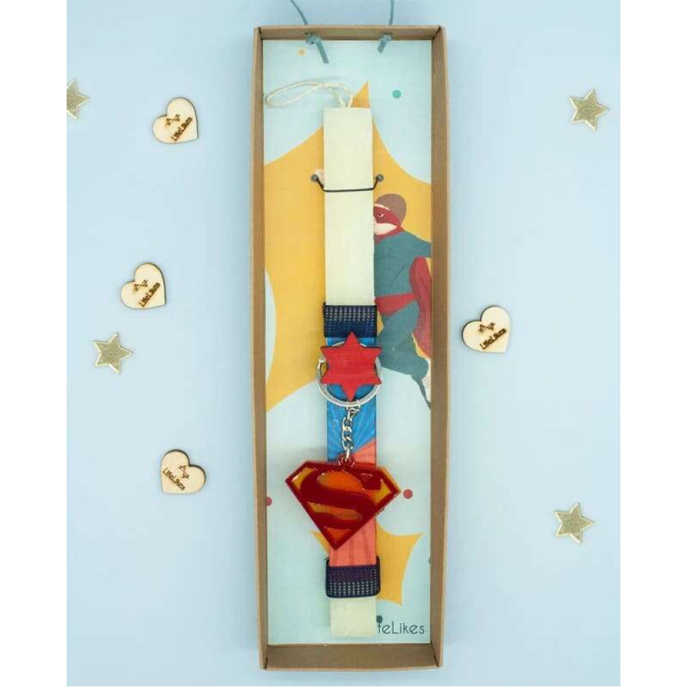 LifeLikes Λαμπάδα 'Σούπερ ήρωας' σε κουτί