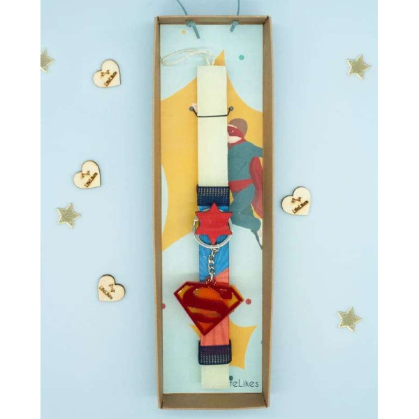 LifeLikes Λαμπάδα 'Σούπερ ήρωας' σε κουτί