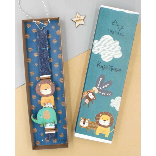 LifeLikes Λαμπάδα Ζωάκια σε κουτί