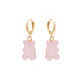 LifeLikes Σκουλαρίκια Gummy Bear Pink
